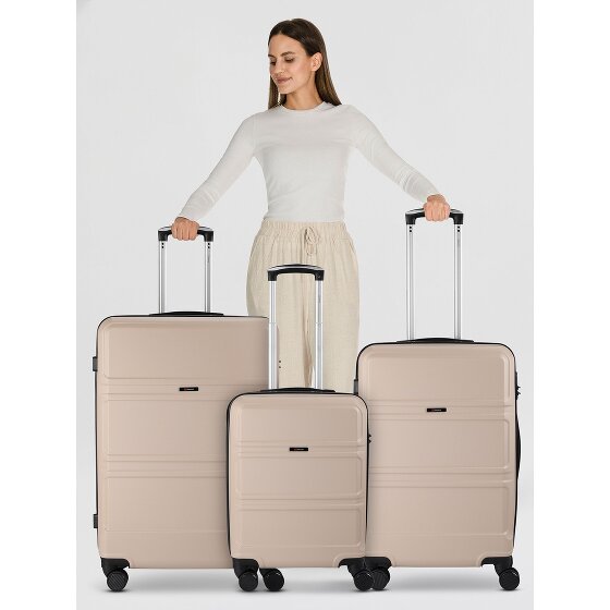 Benzi 5739 4 Rollen Kofferset 3-teilig