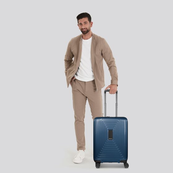 Redolz Essentials 14 4 Rollen Kabinentrolley 55 cm mit Dehnfalte