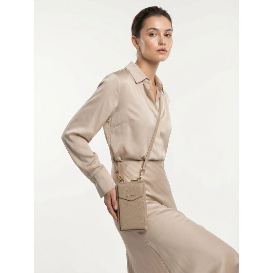 Lazarotti Bologna Leather Zip-Around Geldbörse Handytasche Leder 19 cm