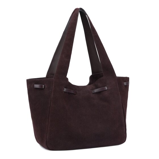 LES VISIONNAIRES Garbriella Shopper Tasche Leder 40 cm