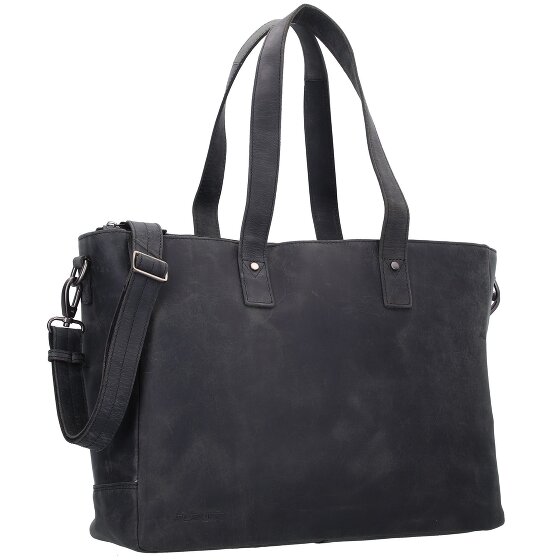 Plevier Shopper Tasche Leder 41 cm Laptopfach