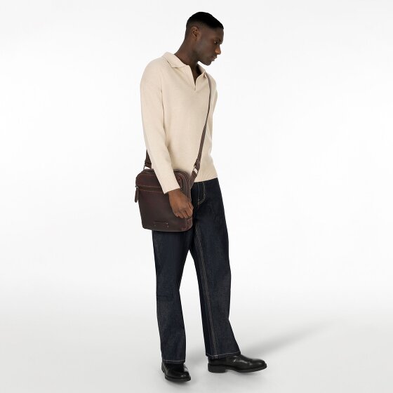 Jack Kinsky Porto Umhängetasche Leder 20 cm
