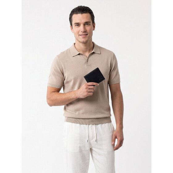 oxmox Leather Geldbörse RFID Schutz Leder 11 cm