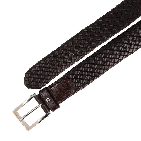 AIGNER Business Flechtgürtel Leder