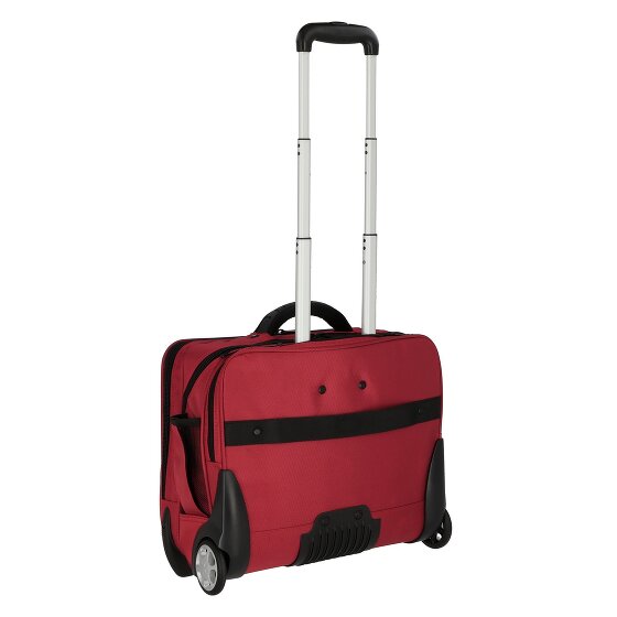 Dermata 2 Rollen Businesstrolley 41 cm Laptopfach
