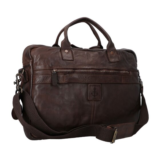 Harbour 2nd Blaise Aktentasche Leder 40 cm Laptopfach