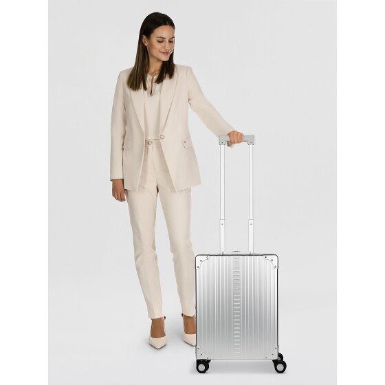 Aleon Business 4-Rollen Kabinentrolley Aluminium 55 cm