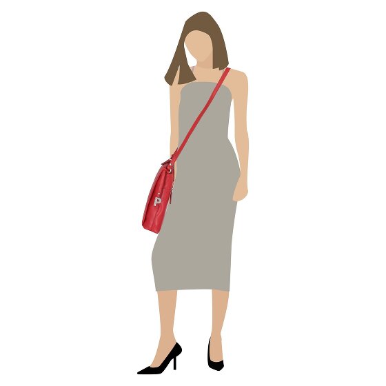 Picard Bali Umhängetasche Leder 24 cm