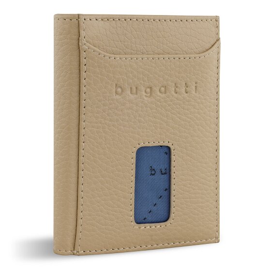 bugatti Secure Slim Geldbörse RFID Schutz Leder 8 cm