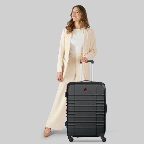 Wenger Amplar Evo 4 Rollen Trolley M 65 cm mit Dehnfalte