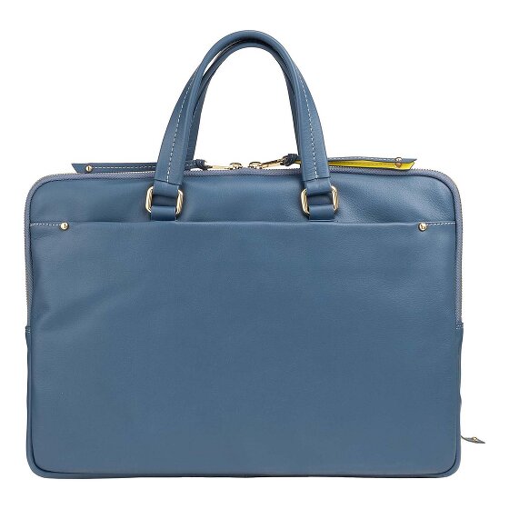 DuDu Pocket Aktentasche Leder 36 cm Laptopfach