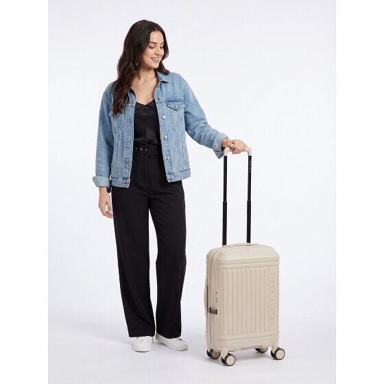 Delsey Paris Lutece 4 Rollen Kabinentrolley 55 cm mit Dehnfalte
