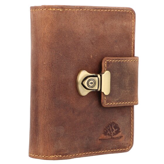 Greenburry Vintage Geldbörse Leder 12,5 cm