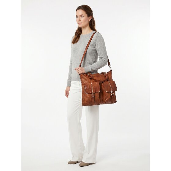 Campomaggi Priscilla Schultertasche Leder 41 cm