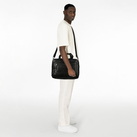 camel active Traces Aktentasche Leder 39 cm Laptopfach