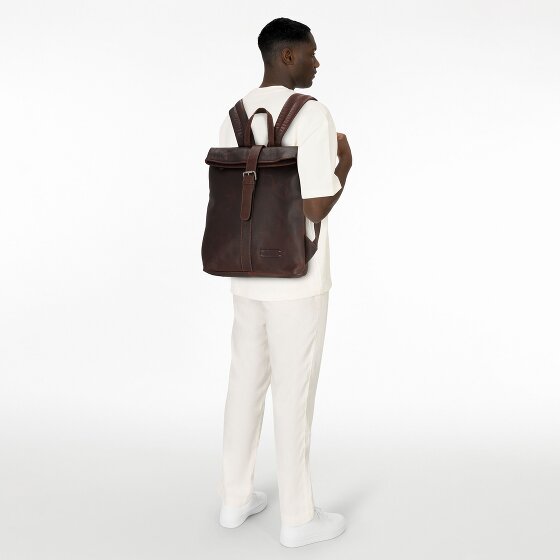 Jack Kinsky Porto Daypack Leder 37 cm Laptopfach