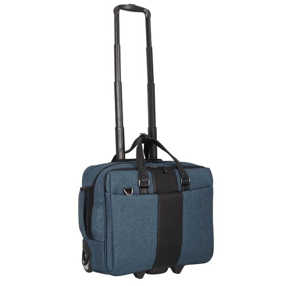 Dermata 2 Rollen Businesstrolley 44 cm Laptopfach