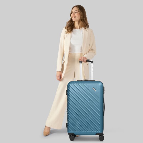 Check.In Paradise 2.0 4 Rollen Trolley M 68 cm mit Dehnfalte