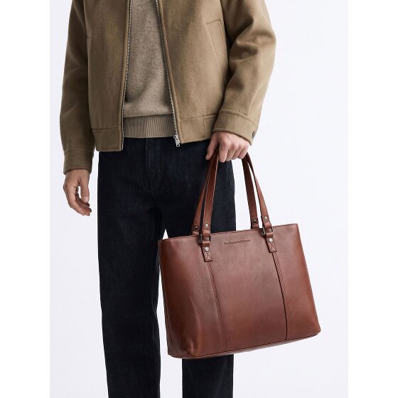 The Chesterfield Brand Alverino Schultertasche Leder 38 cm Laptopfach