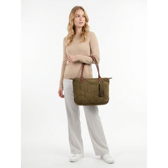 Harbour 2nd Sofia Schultertasche Leder 38 cm