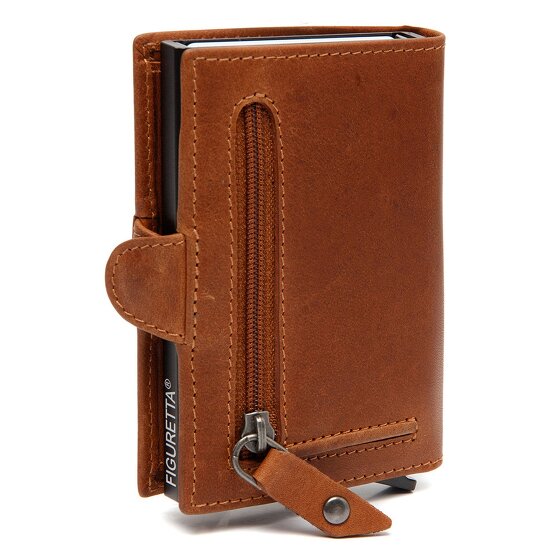 The Chesterfield Brand Lagos Kreditkartenetui RFID Schutz Leder 6.5 cm
