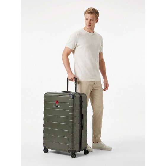 Tonino Lamborghini Milano 4 Rollen Trolley 83 cm mit Dehnfalte