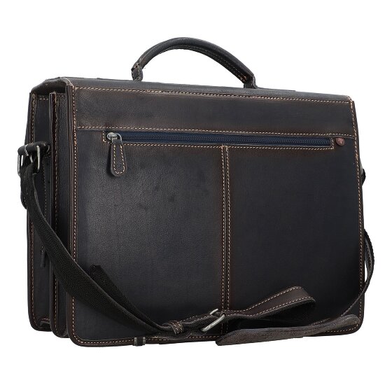Greenburry Aktentasche Leder 39 cm
