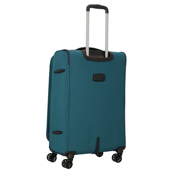 d&n Travel Line 9504 4 Rollen Kofferset 3-teilig mit Dehnfalte