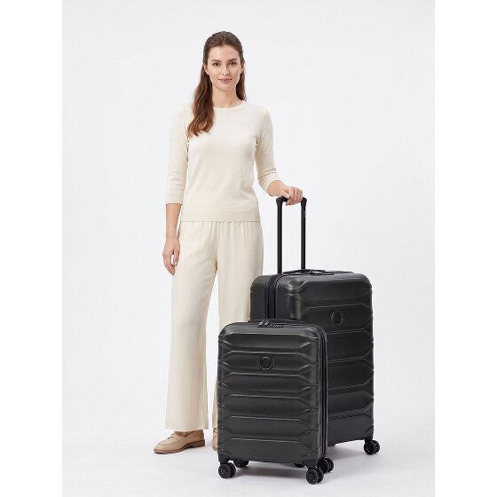 Delsey Paris Meteor 4-Rollen Kofferset S+L mit Dehnfalte