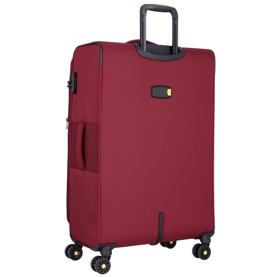 d&n Travel Line 9704 4 Rollen Trolley L 78 cm mit Dehnfalte