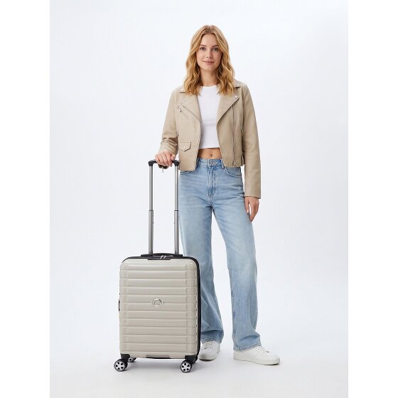 Delsey Paris Shadow 5.0 4 Rollen Kabinentrolley 55 cm mit Dehnfalte