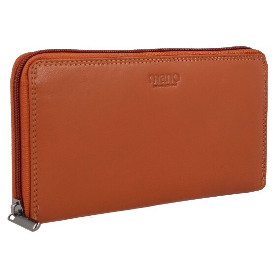 mano Donna Giulia Geldbörse Leder 20 cm