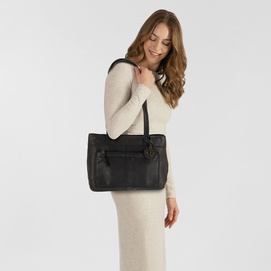 Harbour 2nd Urban Poets Zea Shopper Tasche Leder 33 cm