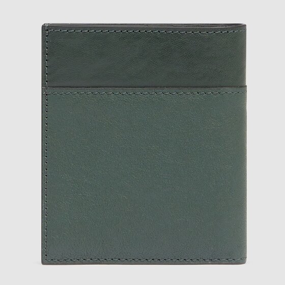 Piquadro Black Square Kreditkartenetui RFID Schutz Leder 9 cm