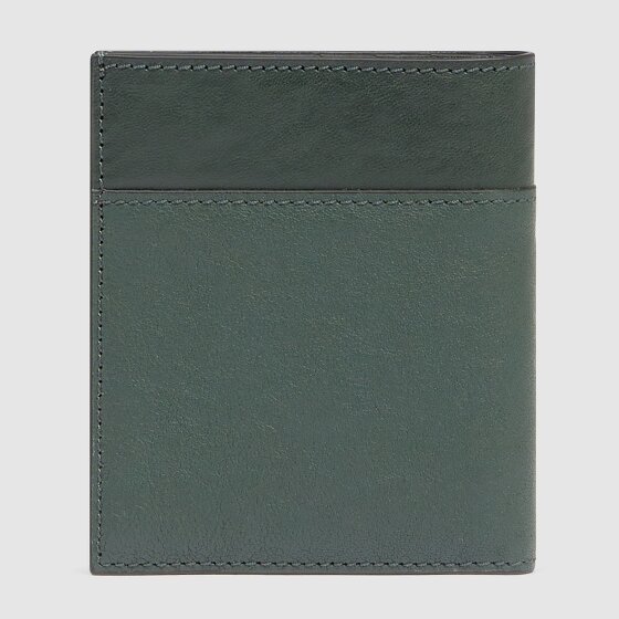 Piquadro Black Square Kreditkartenetui RFID Schutz Leder 9 cm