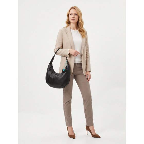 Gabs G13 Schultertasche Leder 41 cm mit Dehnfalte