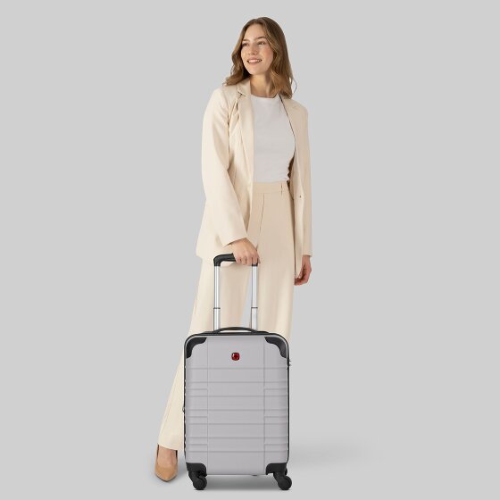 Wenger Amplar Evo 4 Rollen Kabinentrolley S 53 cm mit Dehnfalte