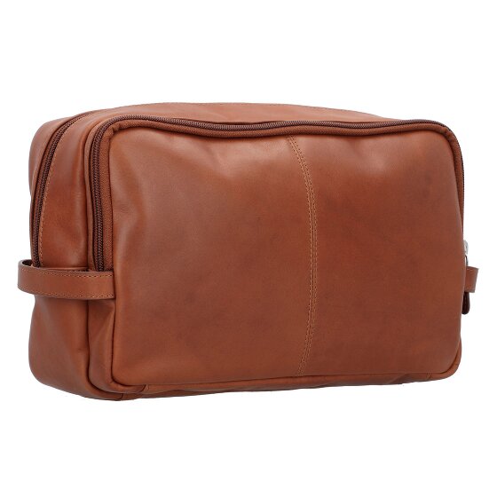 Esquire Dallas Kulturbeutel Leder 27 cm