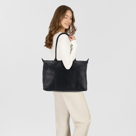 Harbour 2nd Just Pure Malin Shopper Tasche Leder 40 cm