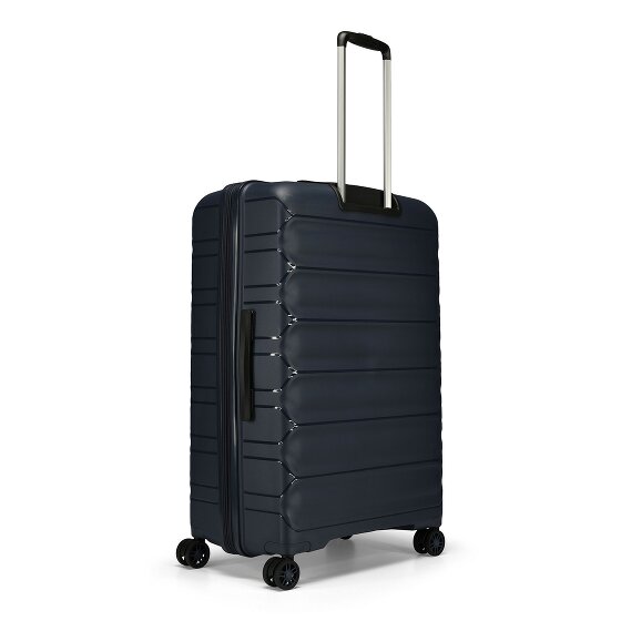d&n Travel Line 4700 4 Rollen Trolley 78 cm mit Dehnfalte