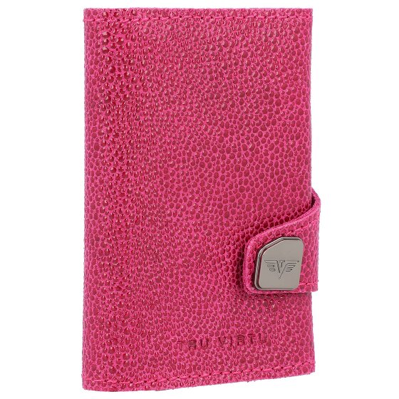 Tru Virtu Click & Slide Kreditkartenetui Geldbörse RFID Leder 6,5 cm