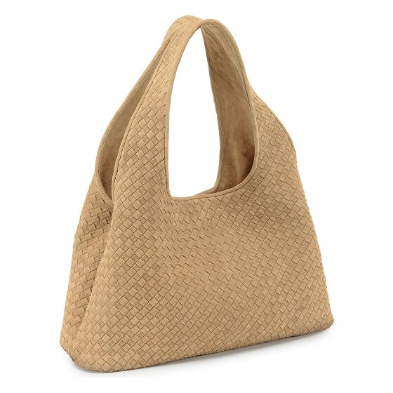 LES VISIONNAIRES Paz Weave Schultertasche Leder 44 cm