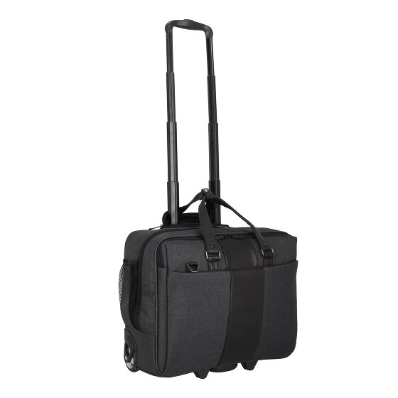Dermata 2 Rollen Businesstrolley 46 cm Laptopfach