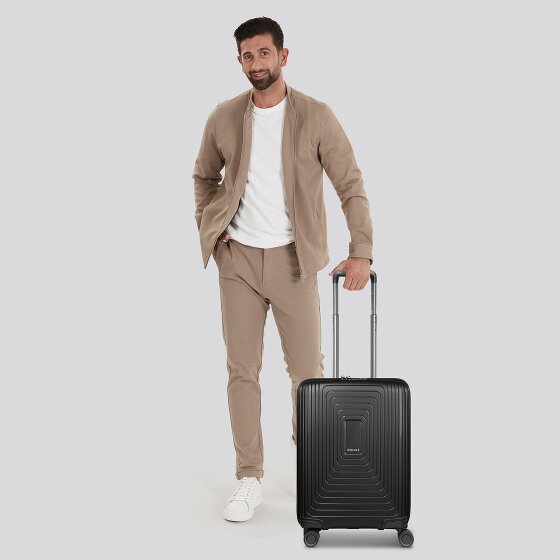 Redolz Essentials 14 4 Rollen Kabinentrolley 55 cm mit Dehnfalte