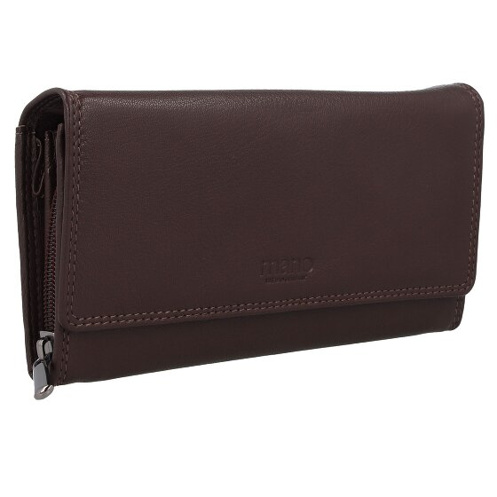 mano Donna Giulia Geldbörse Leder 19,5 cm