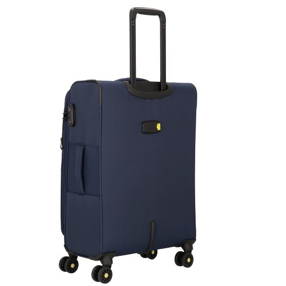 d&n Travel Line 9704 4 Rollen Kofferset 3-teilig mit Dehnfalte