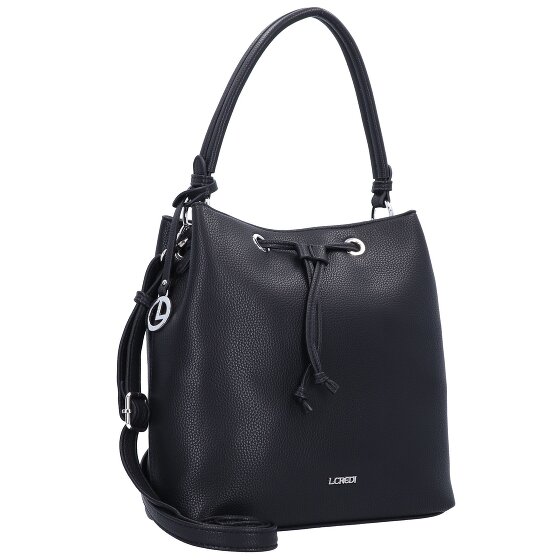 L.Credi Ebony Beuteltasche 28 cm