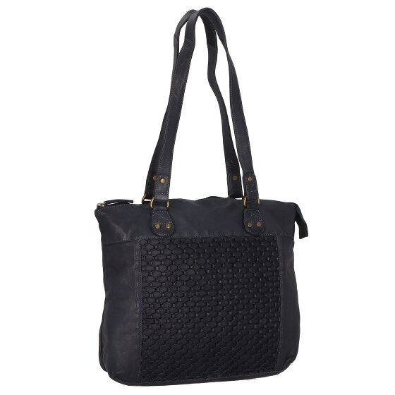 Greenland Nature Femi & Nine Schultertasche Leder 35 cm
