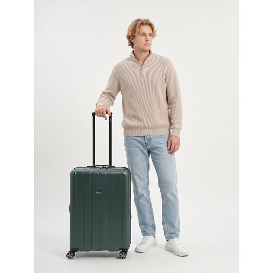 Delsey Paris Longitude 4 Rollen Trolley 69 cm mit Dehnfalte