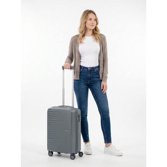 Travelite Pacific 4 Rollen Kabinentrolley S 55 cm